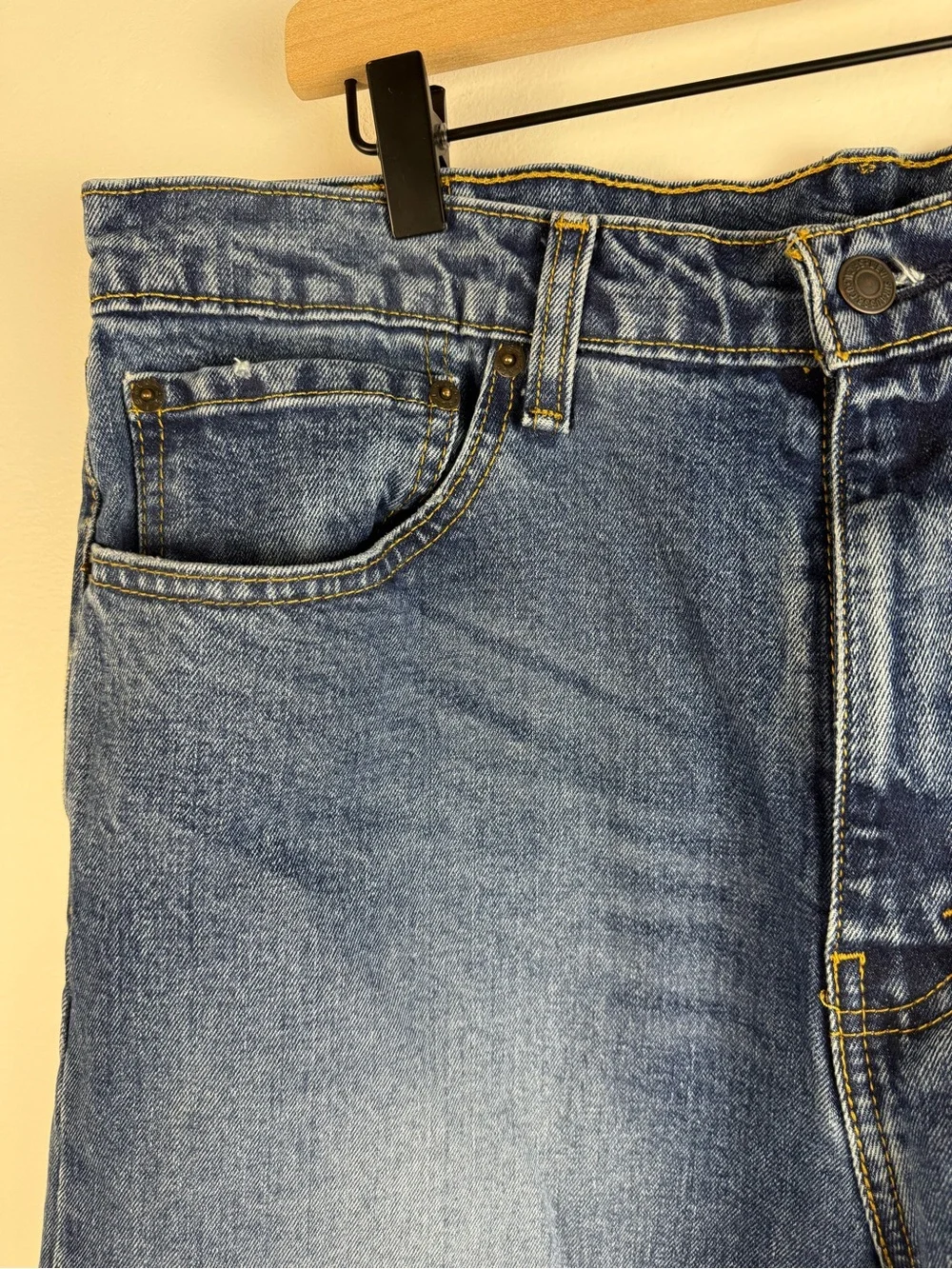 Levi’s 505 Men’s Jeans 36x29 Blue Straight Leg Regular Fit Denim Medium Wash